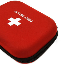 Trousse de premiers secours portable DF22, sac de rangement en tissu Oxford rouge avec symbole de croix blanche pour une utilisation en cas d'urgence, toutes saisons - Product Image 4
