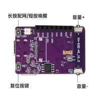 Papan Pengembangan MINI ESP32-S3-N16R8 untuk Modul Robot Dialog Suara Xiaozhi Ai dengan Layar Oled 0.96 Inci Tipe C