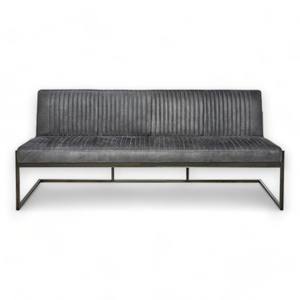 Elegante Banco de Cuero con Asiento Acolchado Suave, Construcción Robusta y Aspecto Sofisticado, Perfecto para Realzar Cualquier Sala de Estar - Product Image 2