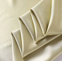 Tissus en satin de cristal extensible en polysoie, en acétate, en viscose, en polyester, satin brillant, charmeuse
