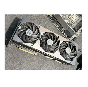 Carte graphique de bureau GeForce <span class=keywords><strong>RTX</strong></span> <span class=keywords><strong>3090Ti</strong></span> SUPRIM X d'occasion, 24 Go GDDR6, ventilateur, fréquence de cœur 1560 MHz / sorties DVI - Product Image 1