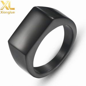 Jewelry <b>Ring</b> Stainless Steel 18K Gold Silver Black 316 Stainless Steel <b>Rings</b> Engraved <b>Name</b> Logo Custom Jewelry <b>Ring</b> - Product Image 3