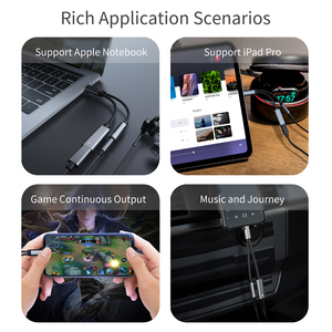 <span class=keywords><strong>2</strong></span> Trong 1 Loại C Để 3.5Mm Jack AUX <span class=keywords><strong>USB</strong></span> C Cáp Tai Nghe Adapter 3.5 Jack Cáp Âm Thanh Cho iPhone <span class=keywords><strong>iPad</strong></span> Pro Samsung Xiaomi Pd 60W - Product Image 5