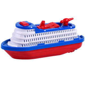 Giocattolo da Bagno Elettrico a Forma di Nave da Crociera con Spruzzo d'Acqua, Luci e Suoni, Barca Interattiva per Bambini con Getto d'Acqua - Product Image 4