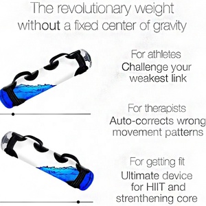 Gelgit Tank Aqua ağırlık kaldırma çantası taşınabilir ayarlanabilir Aqua çanta ve powerbag su çekirdek ve denge Trainer - Product Image 4