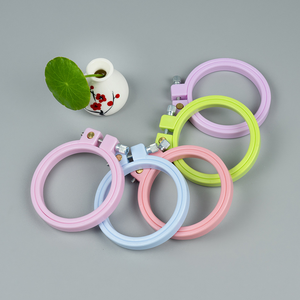 Juego <span class=keywords><strong>de</strong></span> 6 Mini <span class=keywords><strong>Punto</strong></span> <span class=keywords><strong>de</strong></span> <span class=keywords><strong>Cruz</strong></span> (Aro <span class=keywords><strong>de</strong></span> Bordado <span class=keywords><strong>de</strong></span> 12 cm) - Adorables Patrones <span class=keywords><strong>de</strong></span> Zorro/Elefante/Conejo, Área <span class=keywords><strong>de</strong></span> Costura <span class=keywords><strong>de</strong></span> 10 cm - Product Image 2
