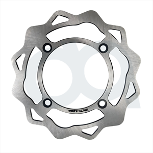 <span class=keywords><strong>Disco</strong></span> de freno delantero para motocicleta, acero inoxidable, nuevo para motocicletas de calle y todoterreno, mercado sudamericano - Product Image 4