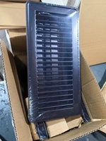 Grille de ventilation décorative en métal ZENGO FL pour plancher, personnalisable, plate, 4''*10'', 4''*12'', pour CVC, réglable, encastrable