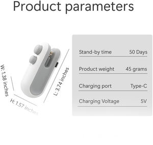 Wholesale USB Rechargeable Portable <b>Food</b> Plastic Bag <b>Sealer</b> <b>Vacuum</b> Mini Sealing Machines - Product Image 3
