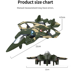 Aijh RC เครื่องบิน360 ° K500การบินการควบคุมระยะไกลสูงสุดเครื่องบินรบโฟม RC <span class=keywords><strong>ของเล่น</strong></span>เครื่องบิน - Product Image 6