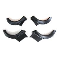 FFD130 accessoires extérieurs sourcil de roue pièces de carrosserie automobile Jimny ailes évasées pour Jimny 2015-2017