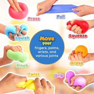 2024 Trends Slow Rising Nice Shape Stretch Sensory Soft Fidget Toy Squishy Anti-Stress Ice <b>Cube</b> Stress Ball Toys - Product Image 4