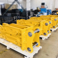 Marteau hydraulique de haute qualité pour excavatrice, adapté aux excavatrices de 1 à 8 tonnes