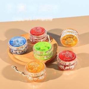 Jouet de balle de <span class=keywords><strong>Yoyo</strong></span> magique Logo personnalisé en gros jouet de jeu de Yo-yo professionnel en plastique réactif et lumineux - Product Image 1