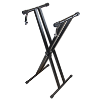 Heavy-Duty Digital Rack Piano Stand Adjustable Detachable Double-Desk Keyboard Stand for Electronic Musical Instruments