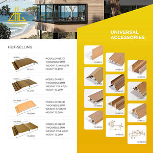 Profils de couverture murale en aluminium en forme de L pour les projets de conception de murs intérieurs exportés à Singapour et en Indonésie - Product Image 5