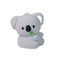 Veilleuse Koala en silicone, rechargeable par USB, à commande tactile, DIY, lampe de chevet colorée, lumière d'ambiance, cadeau d'anniversaire