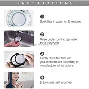 Vỏ Dừa Than Hoạt Tính Túi máy pha cà phê Lọc Nước Than lọc nước đĩa - Product Image 6