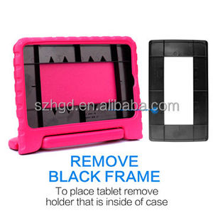 เคส HGD สำหรับ iPad 9.7 นิ้ว รุ่นใหม่ เคสโฟม EVA น่ารักสำหรับเด็ก สำหรับ iPad 2 3 4 ป้องกันการกระแทก เคสแท็บเล็ตแบบสากล - Product Image 4