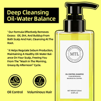 Shampooing Professionnel en Gros pour Usine : Équilibrant Eau-Huile, Contrôle du Sébum, Volumisant, Équilibre le pH, Favorise la Santé du Cuir Chevelu