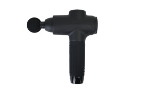 Choque do impulsionador toda a percussão elétrica handheld profundo do tecido vibração músculo mini arma completa da massagem do corpo com indicação digital - Product Image 2