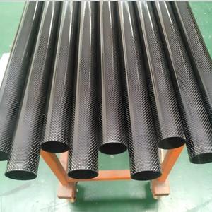 Tubo de Fibra de Carbono de Venta Caliente, Moldeado en Fibra de Carbono, Sarga 3K, Liso, 1500mm 2000mm - Product Image 1