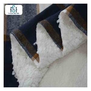 ผ้าโพลีคอตตอน250Gsm แฟชันผ้าแจ็คการ์ดสำหรับเสื้อยืดเสื้อโค้ท - Product Image 3