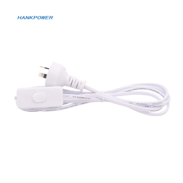 OEM ODM AU Switch Power Cable AU Plug Lamp AC Power Cord With On/Off Switch 1M 1.5M 2M 3M 5M