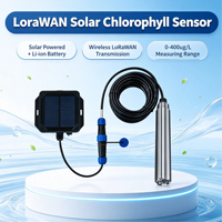 Sensor de Clorofila por Fluorescencia LoRaWAN con Compensación Automática de Temperatura Solar para Solución de Floración de Algas en Lagos y Embalses