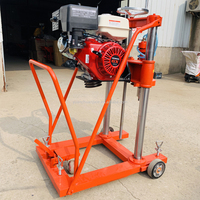 Machine de forage à colonne à combustion interne pour garde-corps