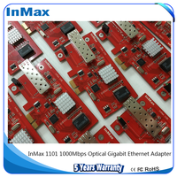 Fabricante InMax, tarjeta de red de fibra óptica SFP 1000M 1,25G LC PCI-E