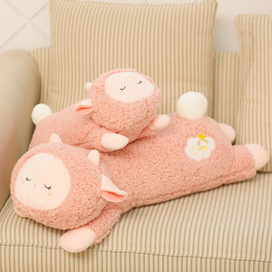 หมอนรูปแกะสีชมพูของเล่นรูปสัตว์ยัดนุ่นรูปการ์ตูนน่ารัก - Product Image 5
