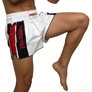 Pantalones Cortos de Muay Thai Yokkao con Estampado Personalizado - Pantalones Cortos de Muay Thai de Primera Calidad con <span class=keywords><strong>Escritura</strong></span> <span class=keywords><strong>Tailandesa</strong></span> - Product Image 5