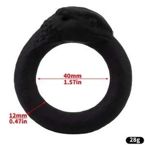 FAAK Wholesale Dropshipping Customized Thick Cock <b>Rings</b> High Quality Liquid Silicone <b>Ring</b> Sex Toys for <b>Couples</b> - Product Image 2