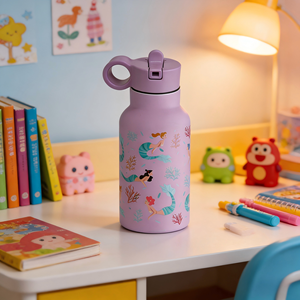 Bouteille d'eau isotherme Emode 350 ml de haute qualité pour enfants, idéale pour l'école et les activités de plein air – Offre spéciale - Product Image 5