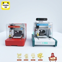 Imprimante alimentaire IA commerciale, machine à peinture en pâte à sucre personnalisée, distributeur automatique intelligent Panda, équipement de fabrication de bonbons en libre-service