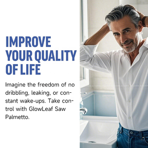 Cápsulas GlowLeaf Saw Palmetto para la Salud de la Próstata en Hombres Adultos - Product Image 5