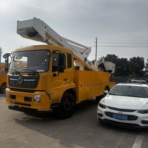 Dongfeng Tianjin <b>VR</b> 32m Aerial Work Truck with VERSALIFT Boom 4x2 Drive X-Type Outriggers for Construction and Maintenance - Product Image 6
