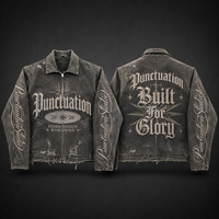 Veste en jean OEM personnalisée de haute qualité, style streetwear, coupe ample et épaisse, effet vintage délavé, zippée, avec broderie de patchs usés