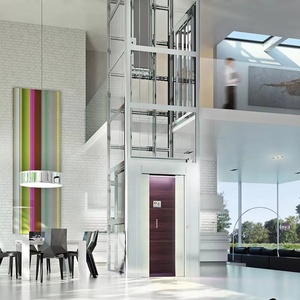 Ascensore Domestico per Disabili, Montascale Idraulico Verticale per Sedie a Rotelle, 2-3 Persone, 2-5 Piani, Mini Ascensore Fisso per Casa - Product Image 1