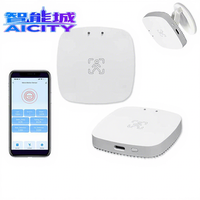 Sensor de Presencia Humana Inteligente SQ Smart Life Zigbee, Detección de Movimiento PIR, WIFI/Zigbee/BLE Mesh, Compatible con Alexa y Google Home