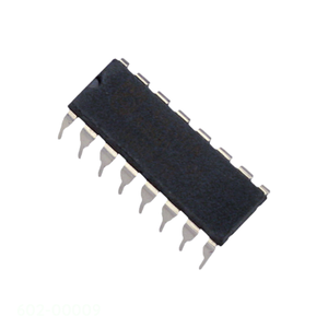 602-00009 16 DIP (0.300 "7,62mm) Componentes de circuito electrónico lógico En stock - Product Image 1