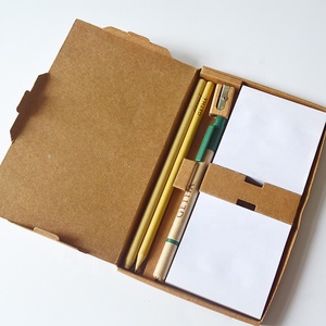 Nhà Sản Xuất Biểu Tượng Tùy Chỉnh <span class=keywords><strong>Memo</strong></span> Lưu Ý Miếng Đệm Thiết Lập Với Bút Container In Chú Ý Chú Ý Hộp Với 100 Tấm May Ràng Buộc - Product Image 3