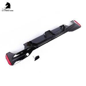 CS Loại Phía Sau Khuếch Tán ABS Bóng Màu Đen Phía Sau Khuếch Tán Bumper Cho BMW <span class=keywords><strong>G30</strong></span> M Công Nghệ 2017 + - Product Image 2