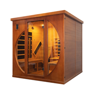 ซาวน่าบำบัดด้วยแสงสีแดงแบบเอนนอนได้ สำหรับ 2-3 คน ยี่ห้อ Canadian Wood Home <span class=keywords><strong>Spa</strong></span> - Product Image 1