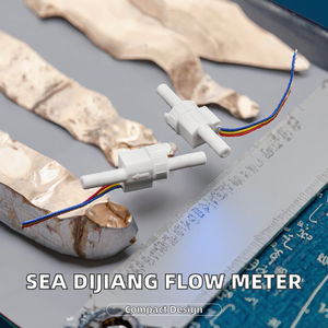 Hall Effect Turbine <b>Liquid</b> Flow Sensor POM Body, DC 5-24V Pulse Output, for Water Dispenser, <b>Coffee</b> Machine - Product Image 2