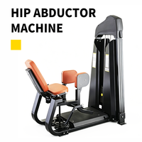 Appareil d'abduction de la hanche à charge par pignon pour musculation des adducteurs, équipement de fitness professionnel pour centre de remise en forme