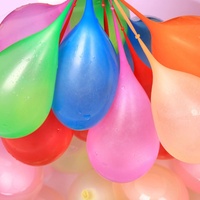 Summer Holi Party Game Toy Biodégradable Latex Neon Small 3 Inch 111 Ballon Magic Gonflable Fast Quick Fill Water Balloon Boob