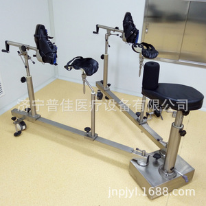 Mobile Wheeled Traction Frame Stainless Steel Orthopedic Hospital Use Manual Operation - Product Image 2