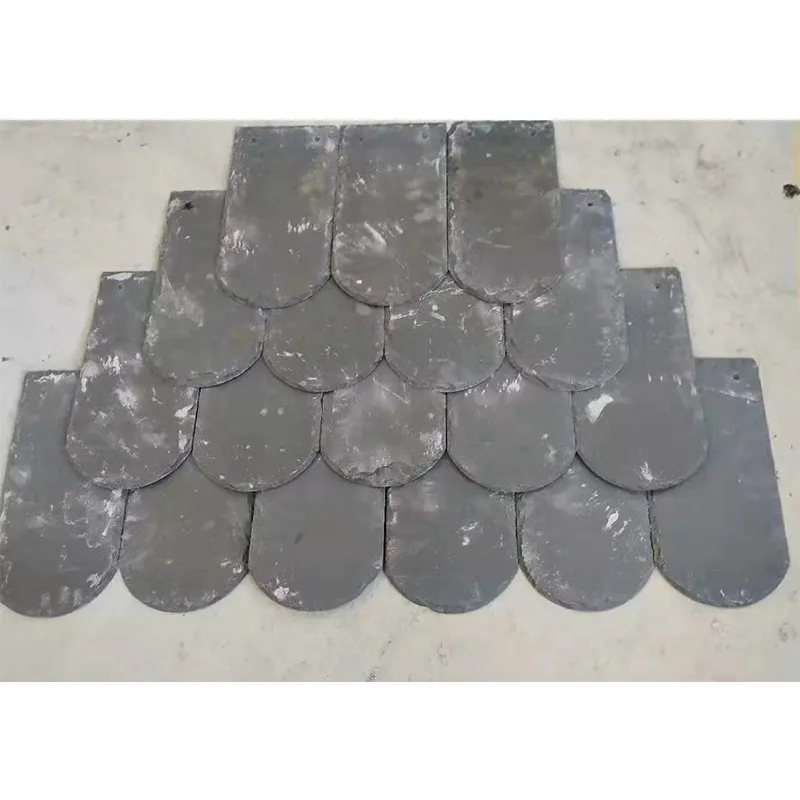 YDSTONE Modern Natural Waterproof Black Tile Synthetic Slate Roofing Tiles for Villa Roof Slate